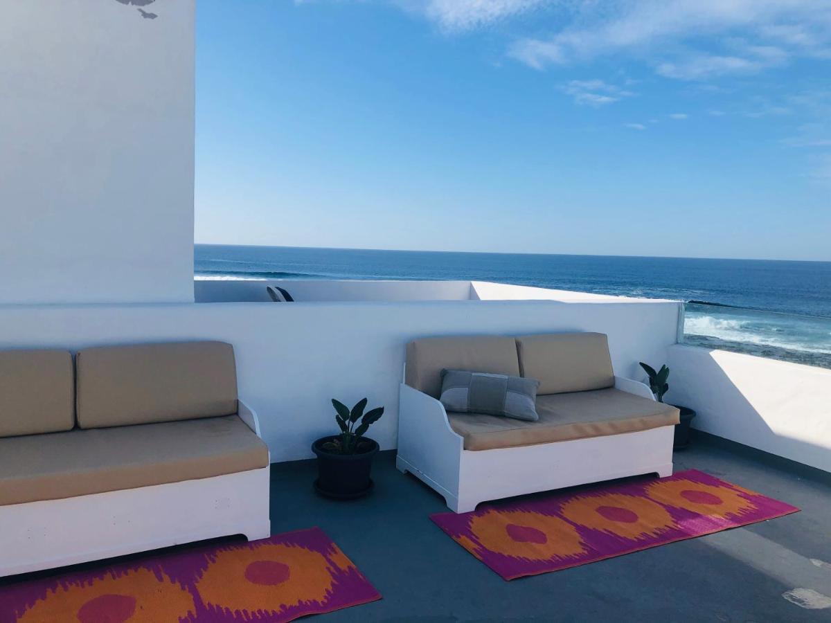 Casa Anclada En La Santa- 4 Apartamentos Frente Al Mar- 1ª Linea Solarium Barbacoa Zewnętrze zdjęcie